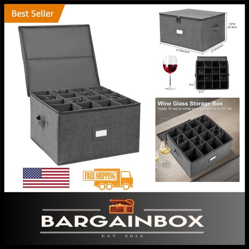Stackable wine glass storage - glass,