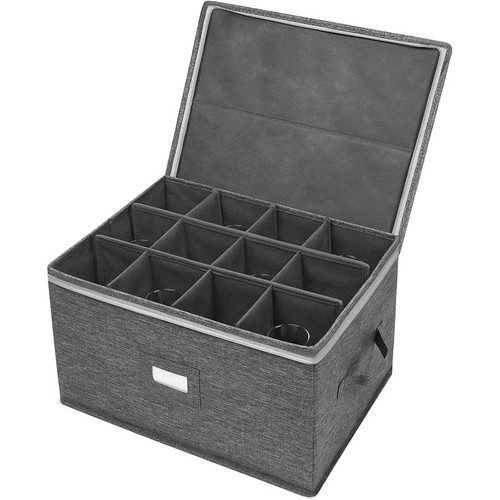 Wine glass storage box - glass,