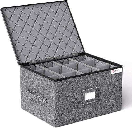 Wine glass storage box with - wine,