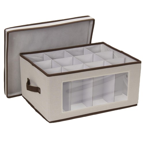 Wine glass storage - storage, in